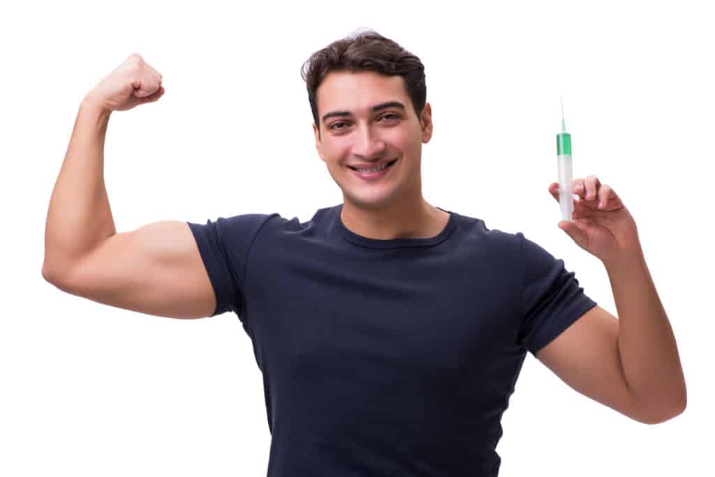 Testosterone enhancement men man