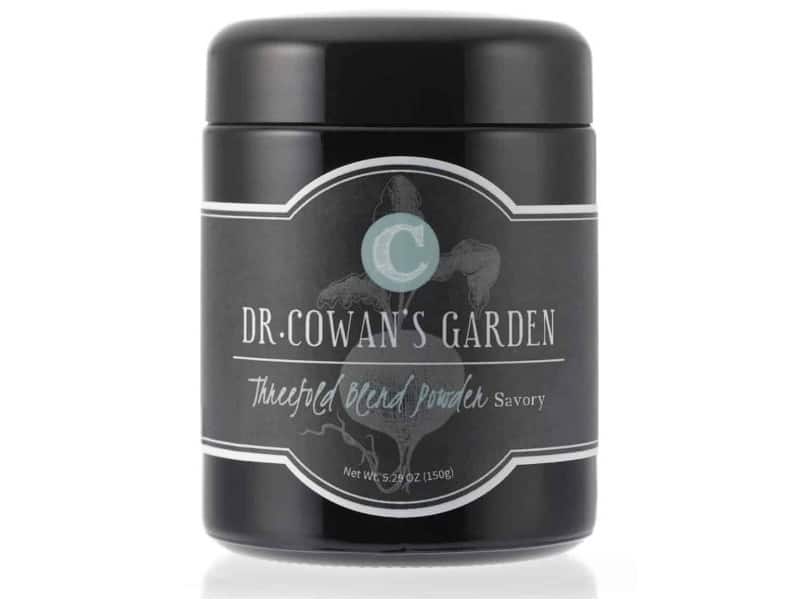 Best Greens Powders Supplements in 2022 Dr. Cowan’s Organic Threefold Blend Powder – Savory