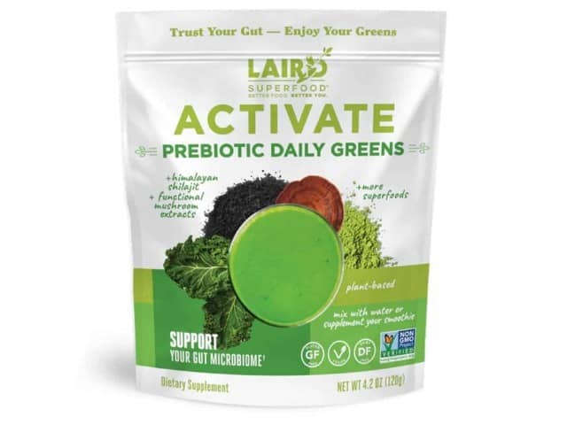 Best Greens Powders Supplements in 2022 Laird-Activate Prebiotic Daily Greens