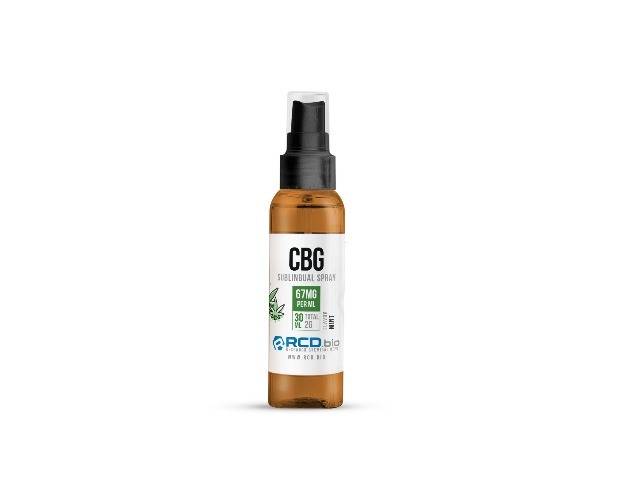 CBG Sublingual Spray Mint Flavor by Research Chemical Depot